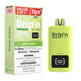 Green Apple Disposable Vape Envi Drip’n 26ML 70K